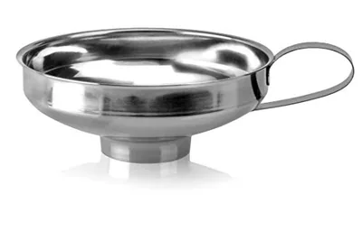 Stainless Steel Funnel for Kitchen, 4 in Mason jar Funnel